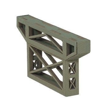 NOCH kit laser cut  bridge pier adapter piece HO scale