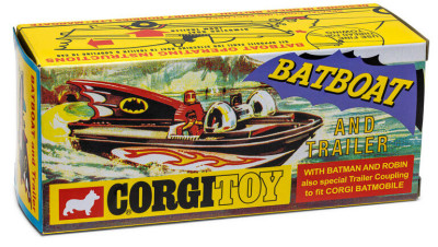 CORGI Batboat with Batman and Robin (série limitée/limited edition) Véhicules miniatures