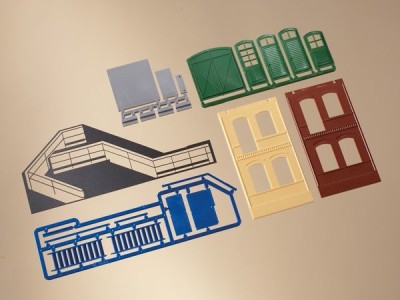 AUHAGEN maquette plastique à construire 