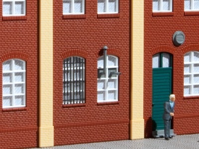 AUHAGEN  set de grilles de fenêtre (maquettes plastiques teintées à construire colle non incluse) Decors et diorama