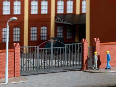 AUHAGEN  portail (maquettes plastiques teintées à construire colle non incluse) Decors et diorama