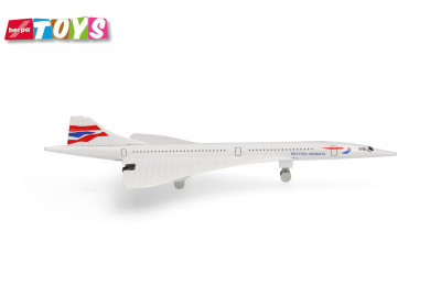 DARON Diecast Single Airplane British CONCORDE Planes and helicopters