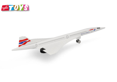 DARON Diecast Single Airplane British CONCORDE Planes and helicopters