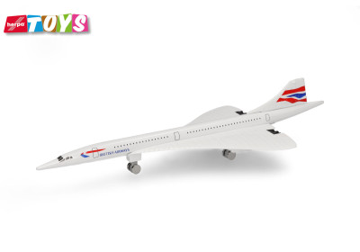 DARON Diecast Single Airplane British CONCORDE Planes and helicopters