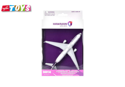 DARON diecast Single Airplane Hawaiian News