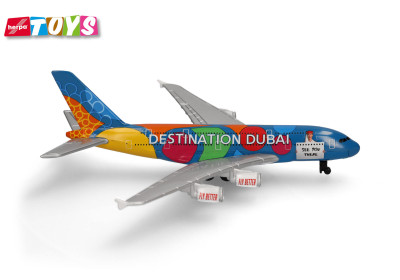 DARON Diecast Single Airplane A380 Emirates Dubai Planes and helicopters
