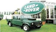 ALARME Land Rover 130 cabine profonde + Bache Diecast models