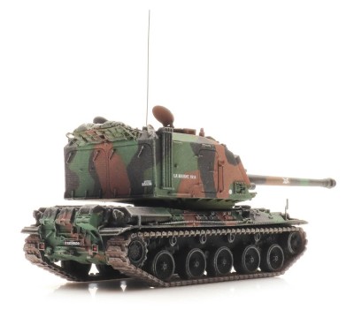 ARTITEC Armée française AMX30 version 1 canon 155mm camouflage (modèle monté et décoré pour exposition et diorama) Véhicules miniatures