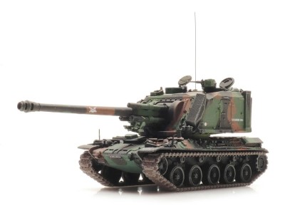 ARTITEC Armée française AMX30 version 1 canon 155mm camouflage (modèle monté et décoré pour exposition et diorama) Véhicules miniatures