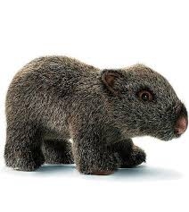 ANIMA Wombat bébé 24cm Peluches