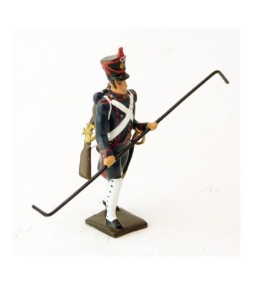 CBG MIGNOT Figurine CBG Artilleur empire porte levier  (avec guêtres blanches) Figurines Plombs