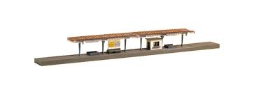 AUHAGEN plastic kit of platform (easy to built cement not included) N scale