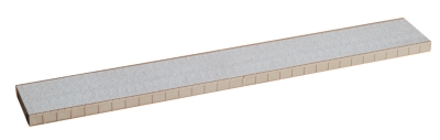 AUHAGEN kit plastique de prolongement de quai (2 pièces de chacune 206x60x11mm) Batiments