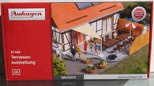 AUHAGEN plastic kit of Patio accessories Trains