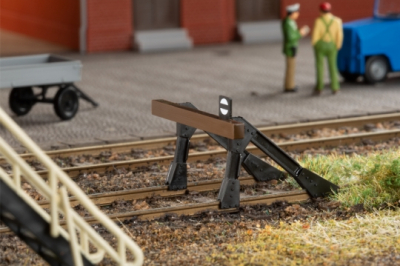 AUHAGEN plastic kit Buffer stop (2 pieces) HO scale