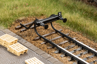 AUHAGEN plastic kit buffer stop Decorations and landscapes