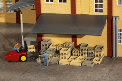 AUHAGEN plastic kit storage accessories HO scale