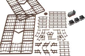 AUHAGEN plastic kit of Narrow gauge set replica (cement not included) Accessories