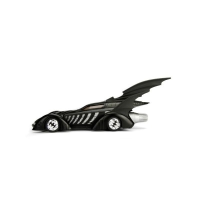 JADA diecast carl 1/24 BATMOBILE BATMAN FOREVER w/Batman figure Black DC comics 1995 Diecast models