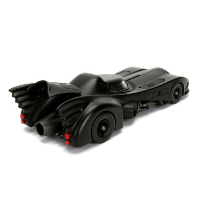 JADA diecast car 1/24 BATMOBILE BATMAN w/BATMAN figure Black DC comics  1989 Diecast models