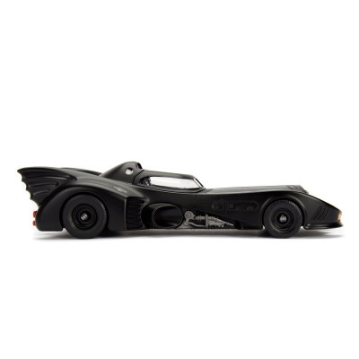 JADA diecast car 1/24 BATMOBILE BATMAN w/BATMAN figure Black DC comics  1989 Diecast models