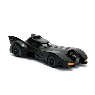 JADA diecast car 1/24 BATMOBILE BATMAN w/BATMAN figure Black DC comics  1989 Diecast models