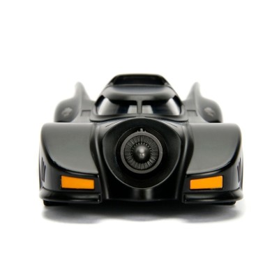 JADA diecast car 1/24 BATMOBILE BATMAN w/BATMAN figure Black DC comics  1989 Diecast models