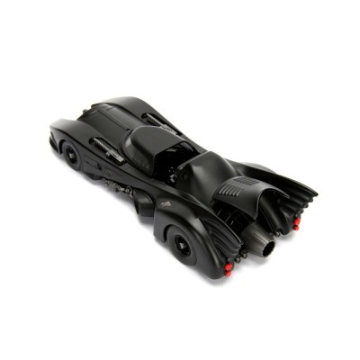 JADA diecast car 1/24 BATMOBILE BATMAN w/BATMAN figure Black DC comics  1989 Diecast models