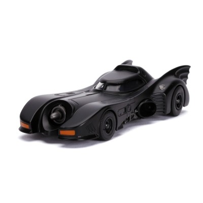JADA diecast car 1/32  DC comics BATMOBILE black 1989 w/BATMAN figure Diecast models