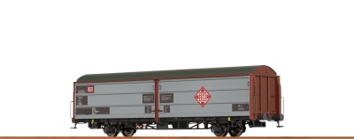 BRAWA wagon couvert à parois coulissantes Hbills-x 