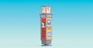 BRAWA horloge sur pilier publicitaire éclairé (les pub sont interchangeables) Accessories