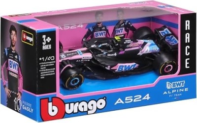 BURAGO Alpine F1 A525 team Bwt Alpine n°10 saison 2025 P Diecast models