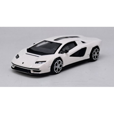 BURAGO LAMBORGHINI COUNTACH LP 800-4 2021 white Diecast models