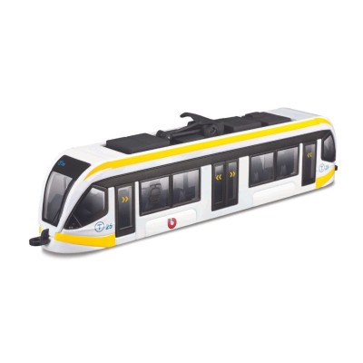 BURAGO tramway Milano City avec panthographe dépliant et portes ouvrantes Véhicules miniatures