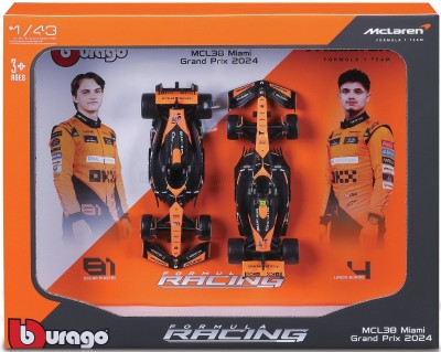 BURAGO McLaren set de 2 F1  MCL 38 team MC LAREN About us