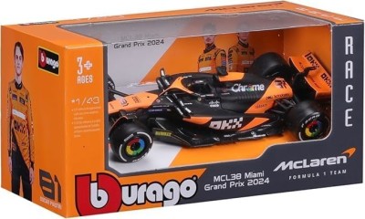 BURAGO F1 2024 Mc Laren MCL38/ 81 (O Piastri) Véhicules miniatures