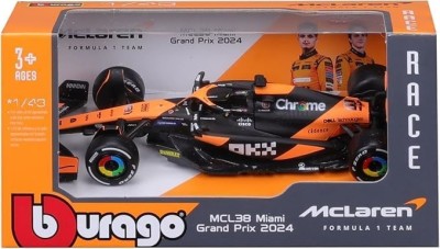 BURAGO F1 2024 Mc Laren MCL38/ 81 (O Piastri) Véhicules miniatures