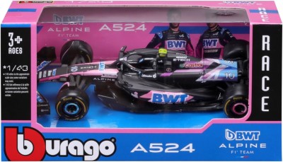 BURAGO F1 2024 ALPINE A524/31(E.Ocon) Véhicules miniatures