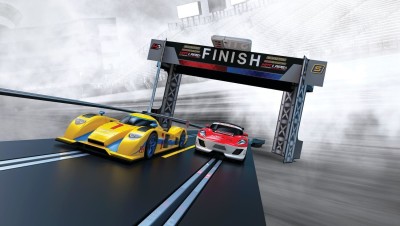 SCALEXTRIC portique support pour compte tour pour circuit 1/32 Circuits routiers