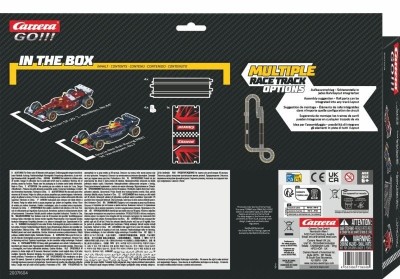 CARRERA GO set d'extension F1 comprends 2 voitures (Ferrari F25 