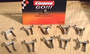 Set of 10 double contact brushes for CARRERA GO cars Toys