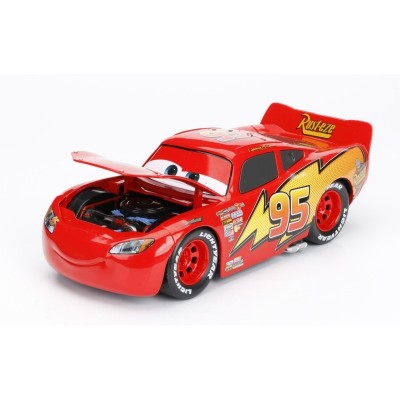 JADA diecast car 1/24 CARS FLASH MCQUEEN red Hollywood Rides Diecast models