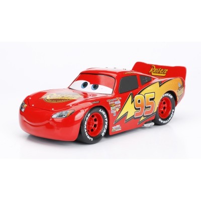 JADA diecast car 1/24 CARS FLASH MCQUEEN red Hollywood Rides Diecast models