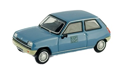 REE Asphalte  Renault 5TL 1972 bleu ciel EDF Véhicules miniatures