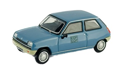 REE Asphalte  Renault 5TL 1972 bleu ciel EDF Accessoires