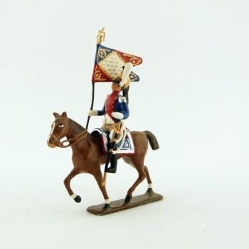 CBG figurine etendard des dragons de Paris (1809) Military