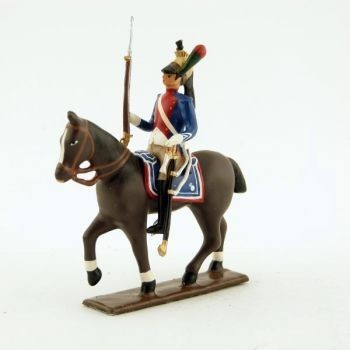 CBG figurine cavalier des dragons de Paris (1809) Figurines Plombs