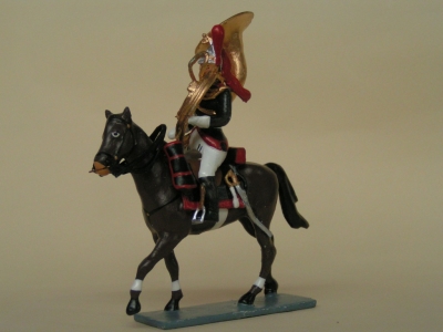 CBG MIGNOT Figurines CBG Cavalier Garde republicaine à cheval musique Helicon Metals figures and soldiers
