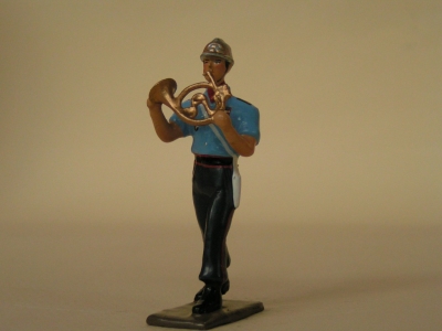 CBG MIGNOT cor d'harmonie musique SAPEURS POMPIERS au défilé tenue d'été Figurines Plombs