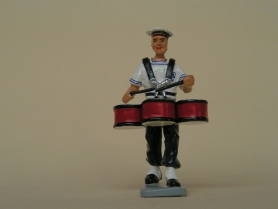 CBG MIGNOT Figurines CBG BAGAD de LAN-BIHOUE tenue d'été Batterie Metals figures and soldiers